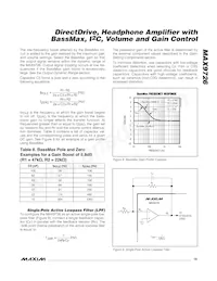 MAX9726AETP+T Datasheet Page 19