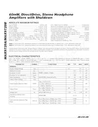 MAX9728AETC+TWGA8 Datasheet Page 2