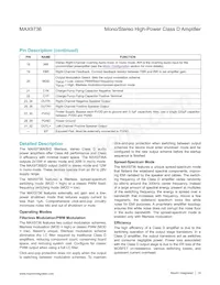 MAX9736AETJ/V+ Datasheet Page 14