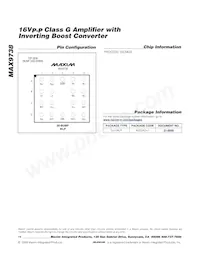 MAX9738EWP+TG45 Datasheet Page 14