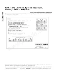 MAX9741ETN+T Datasheet Page 16