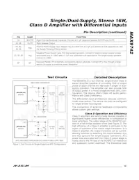 MAX9742ETX+T Datasheet Page 13