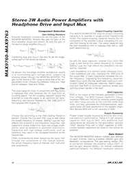 MAX9763ETI+T Datasheet Page 20