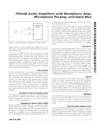 MAX9767ETJ+T Datasheet Page 17