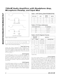 MAX9767ETJ+T Datasheet Page 20