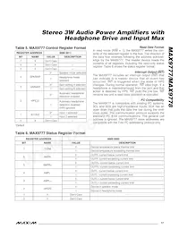 MAX9778ETI+ Datasheet Page 17