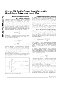 MAX9778ETI+ Datasheet Page 18