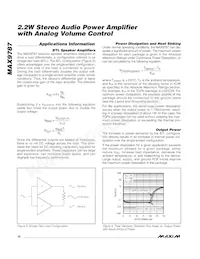 MAX9787ETI+T Datenblatt Seite 10