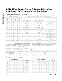 MAX9796EBX+TG45 Datasheet Page 22