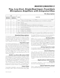 MAX9812LEXT+T Datasheet Pagina 7