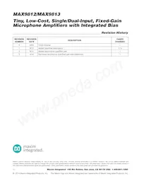 MAX9812LEXT+T Datasheet Page 10