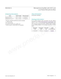 MAX9814ETD+TG51 Datasheet Page 12
