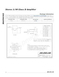 MAX98303EWE+T Datasheet Page 12