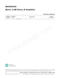 MAX98304CEWL+T Datasheet Page 12