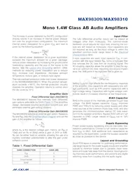 MAX98310EWL+T Datasheet Page 11