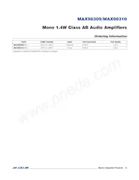 MAX98310EWL+T Datasheet Pagina 12