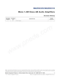 MAX98310EWL+T Datasheet Page 14