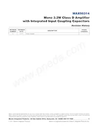 MAX98314EWL+T Datasheet Page 14