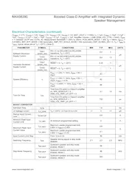 MAX98390EWX+ Datasheet Page 12