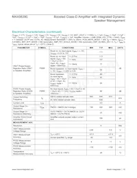 MAX98390EWX+ Datasheet Page 15