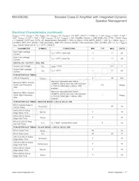 MAX98390EWX+ Datasheet Page 17