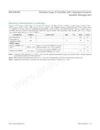 MAX98390EWX+ Datasheet Page 19