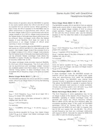 MAX9850ETI+TG47 Datenblatt Seite 19
