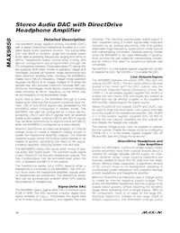 MAX9850ETI+TGC1 Datasheet Page 14