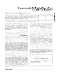 MAX9850ETI+TGC1 Datasheet Page 17