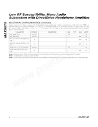 MAX9875ERP+T Datasheet Page 6