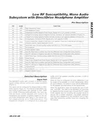 MAX9875ERP+T Datasheet Page 15