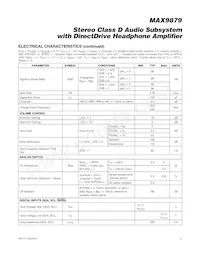 MAX9879ERV+ Datasheet Page 5