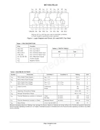 MC100LVEL59DWR2G數據表 頁面 2