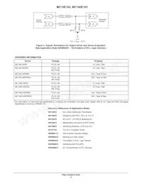 MC10E163FNR2G Datasheet Pagina 6
