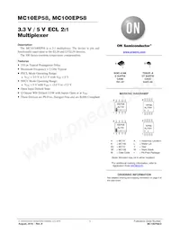 MC10EP58DTR2G Datasheet Cover