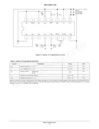 MC10SX1130DR2G Datenblatt Seite 3