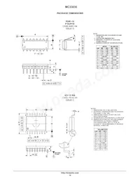 MC33030DWR2G Datasheet Page 16