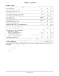 MC33035DW Datasheet Page 3