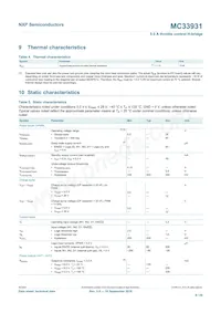 MC33931VWR2 Datasheet Page 8