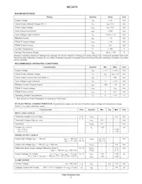 MC3479PG Datasheet Page 2