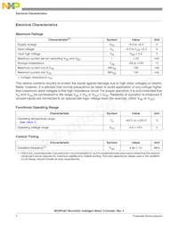 MC3PHACVFAE Datasheet Page 4