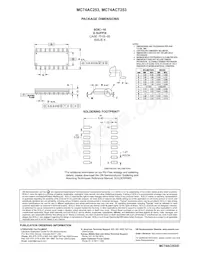 MC74ACT253D Datasheet Pagina 9