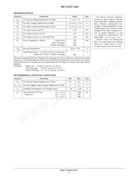 MC74HC138AFG Datasheet Page 3