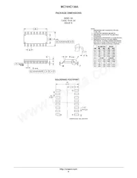 MC74HC138AFG Datasheet Page 8