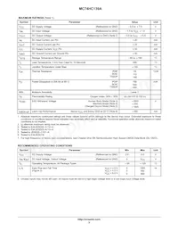 MC74HC139ADTR2 Datasheet Page 3
