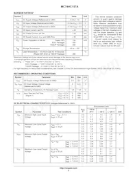 MC74HC157ADTR2 Datasheet Pagina 2