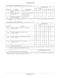 MC74HC157ADTR2 Datasheet Pagina 3