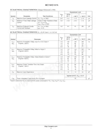 MC74HC157AFELG Datasheet Page 4