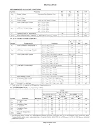 MC74LCX138MELG Datasheet Page 4