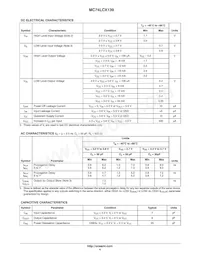 MC74LCX139DTG Datasheet Page 4
